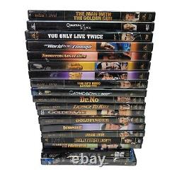 James Bond 007 Collection- Lot of 20 DVD's