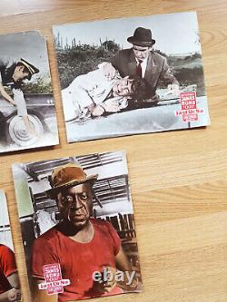 James Bond 007 DR. NO set of 5 scarce German lobby cards 1962 Sean Connery