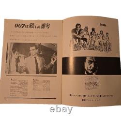 James Bond 007 Dr. No Movie Program Sean Connery Terence Young Japan Import