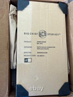 James Bond 007 (Dr No) Sean Connery Big Chief Studios 1/6 Figure Sealed Box