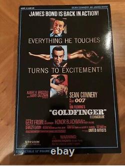 James Bond 007 Goldfinger Sean Connery 12 Sideshow Figure MISB