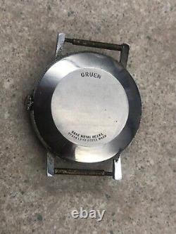 James Bond 007 Gruen Precision 510 Starburst Dial 3-6-9-12 VTG Sean Connery