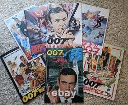 James Bond 007 Japanese Brochures Rare Ian Fleming & Sean Connery &Roger Moore