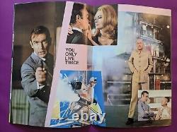 James Bond 007 Japanese Six Brochures Ian Fleming & Sean Connery & Roger Moore