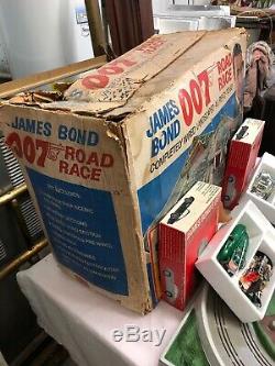 James Bond 007 Road Race Original Sean Connery Box 1965 Sears AC Gilbert Vintage
