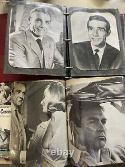 James Bond 007 Roger Moore Sean Connery HUGE LOT! Photos Cards 1960s 1970s ID