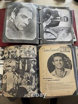 James Bond 007 Roger Moore Sean Connery HUGE LOT! Photos Cards 1960s 1970s ID