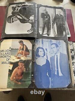 James Bond 007 Roger Moore Sean Connery HUGE LOT! Photos Cards 1960s 1970s ID