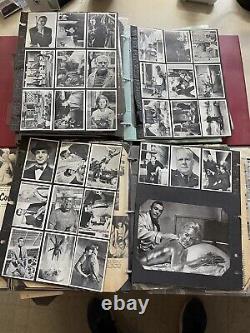 James Bond 007 Roger Moore Sean Connery HUGE LOT! Photos Cards 1960s 1970s ID