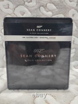 James Bond 007 Sean Connery 6-Film 4K Collection? Limited Edition Steelbook Set