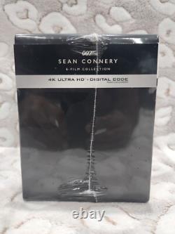 James Bond 007 Sean Connery 6-Film 4K Collection? Limited Edition Steelbook Set