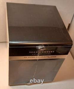 James Bond 007 Sean Connery 6-Film Collection 4K Steelbook-NEW (Sealed)-Box S&H