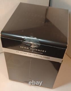 James Bond 007 Sean Connery 6-Film Collection 4K Steelbook-NEW (Sealed)-Box S&H