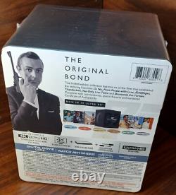 James Bond 007 Sean Connery 6-Film Collection 4K Steelbook-NEW (Sealed)-Free S&H