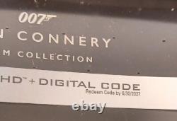 James Bond 007 Sean Connery 6-Film Collection 4K Steelbook-NEW (Sealed)-Free S&H