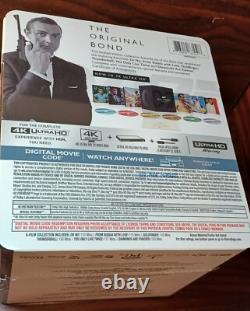 James Bond 007 Sean Connery 6-Film Collection 4K Steelbook-NEW (Sealed)-Free S&H