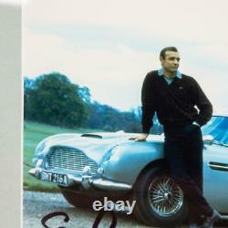 James Bond 007 Sean Connery Aston Martin Db5 Framed Photograph With Signature