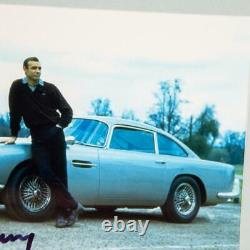James Bond 007 Sean Connery Aston Martin Db5 Framed Photograph With Signature