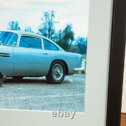 James Bond 007 Sean Connery Aston Martin Db5 Framed Photograph With Signature