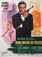 James Bond 007 Sean Connery Bons Baisers De Russie French Movies Poster
