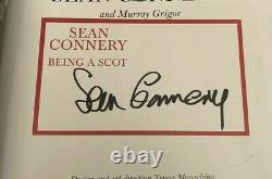 James Bond 007 Sean Connery Hand Signed 1st Edition Being A Scot Hardback Book