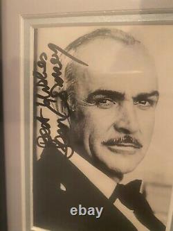 James Bond 007 Sean Connery Hand Signed Picture Montage