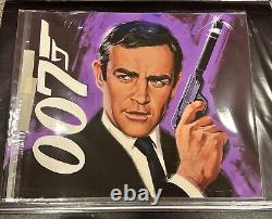 James Bond 007 Sean Connery by Paul Mann SIGNED Ltd x/110 Print MINT Movie