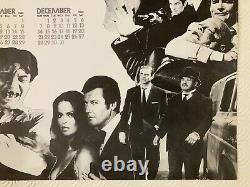 James Bond 007 The Age of Bond for 1980 Calendar Poster Roger Moore Sean Connery