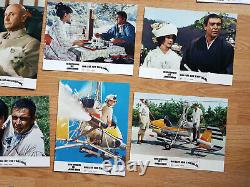James Bond 007 YOU ONLY LIVE TWICE 20 German lobby cards 1967 SEAN CONNERY