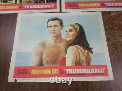 James Bond 007-thunderball, Movie Lobby Cards, Original, Sean Connery, 1965