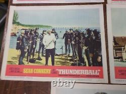 James Bond 007-thunderball, Movie Lobby Cards, Original, Sean Connery, 1965