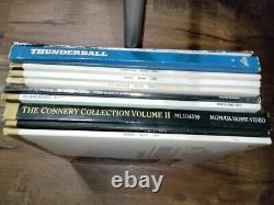 James Bond 10 Movie Laserdisc Lot Sean Connery Roger Moore George Lazenby