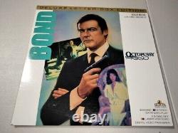 James Bond 10 Movie Laserdisc Lot Sean Connery Roger Moore George Lazenby