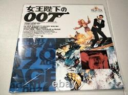 James Bond 10 Movie Laserdisc Lot Sean Connery Roger Moore George Lazenby