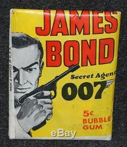 James Bond 1965 Philadelphia Card Wax Pack Sean Connery Unopened