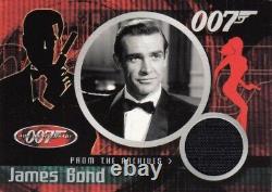 James Bond 40th Anniversary (2002) Cc1 James Bond (sean Connery) Costume Card