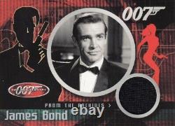 James Bond 40th Anniversary (2002) Cc1 James Bond (sean Connery) Costume Card