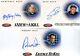 James Bond 40th Anniversary Expansion Autograph Card Set Sean Bean, Davi, Keen