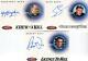 James Bond 40th Anniversary Expansion Autograph Card Set Sean Bean, Davi, Keen