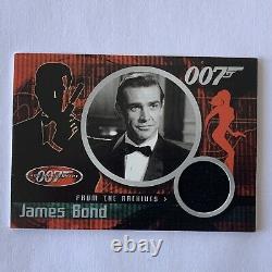 James Bond 40th Anniversary Sean Connery Costume Card CC1 Dr. No Free Shipping