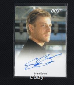 James Bond 50th Anniversary Series 2 Autograph Sean Bean as Alec Trevelyan