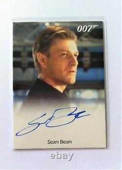 James Bond 50th Anniversary Series 2 Sean Bean as Alec Trevelyan Autograph Card