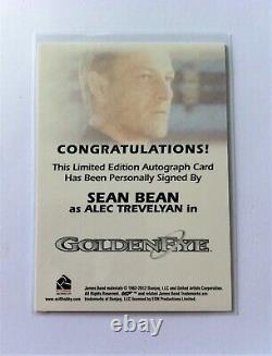 James Bond 50th Anniversary Series 2 Sean Bean as Alec Trevelyan Autograph Card