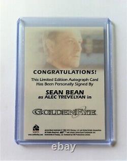 James Bond 50th Anniversary Series 2 Sean Bean as Alec Trevelyan Autograph Card