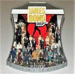 James Bond CORGI ICON White metal Hand Painted 3 1/24 12 figurines figure