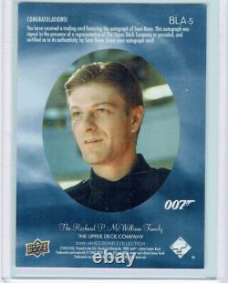 James Bond Collection 2019 Autograph Auto Card BLA-5 Sean Bean Alec Trevelyan