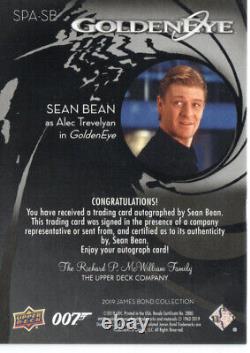 James Bond Collection SP Auto SPA-SB Sean Bean as Alec Trevelyan #44/99