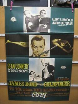 James Bond Contra Goldfinger 007 Sean Connery Año 1965