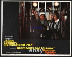 James Bond Diamonds Are Forever Complete Set Of U. S. Lobby Cards Sean Connery