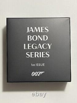 James Bond Legacy Sean Connery 2021 Silver Coin 1oz NGC PF 70 First Releases